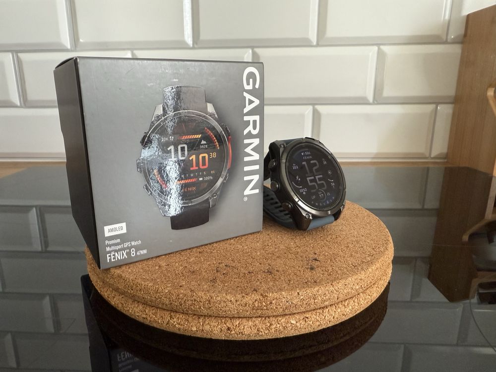 Smartwatch Garmin Fenix 8 47mm AMOLED jak nowy