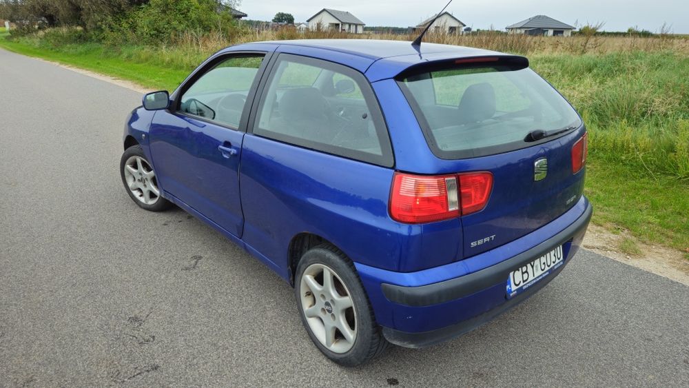Seat Ibiza 1.4 benz Sprawna klima Alu