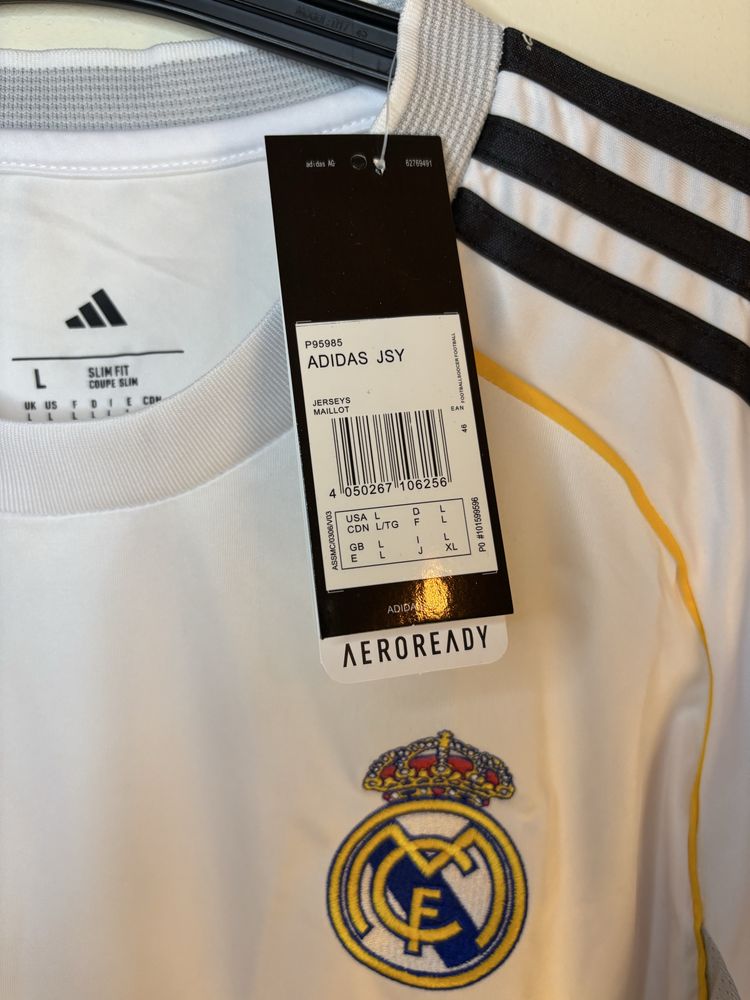 Camisola Real Madrid Nova com etiquetas