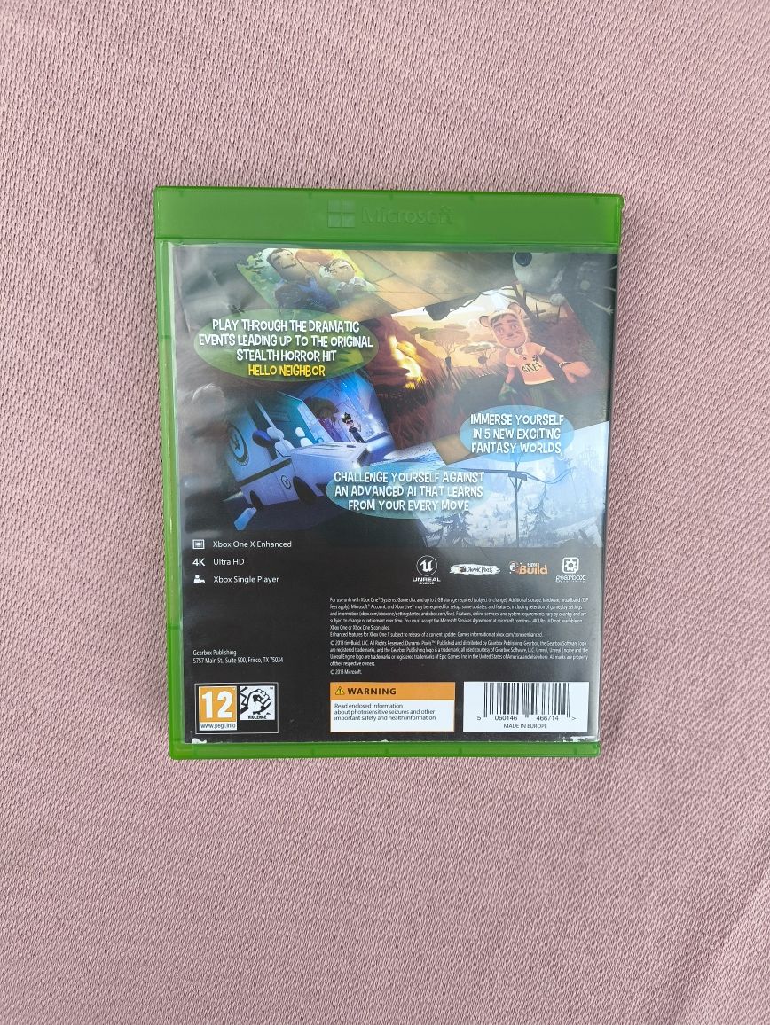 Hello neighbor hide and seek xbox one