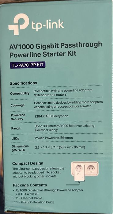 TP Link AV 1000 extensor Wifi