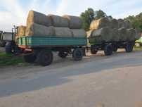 Przyczepa sztywna 4.5t d 45 d35 d47 wywrotka