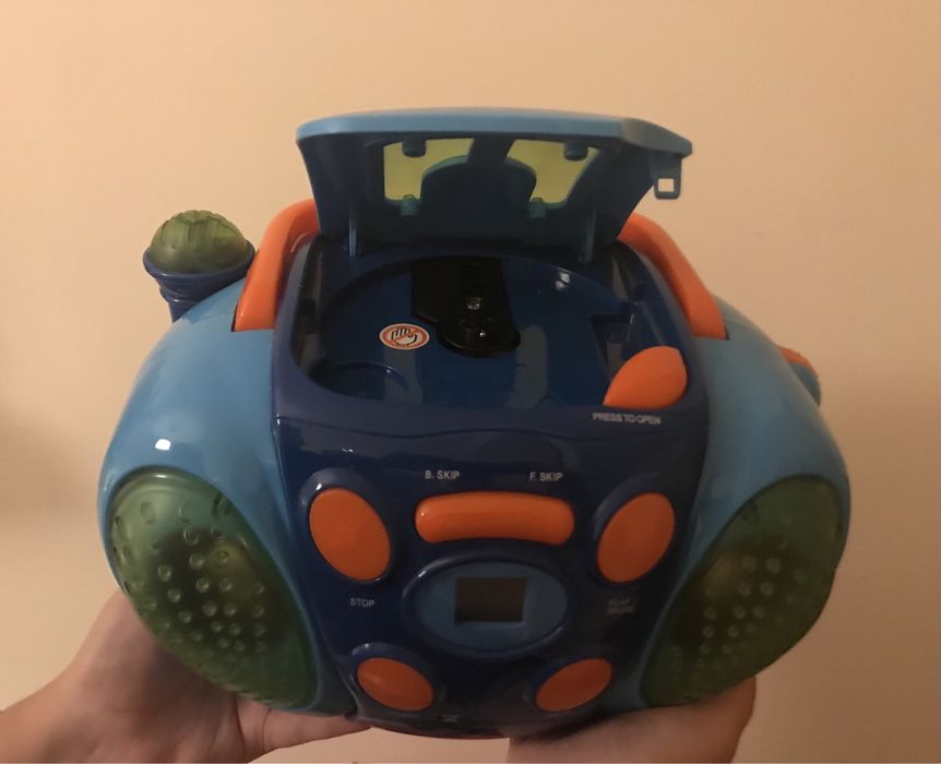 Leitor de CD portátil infantil