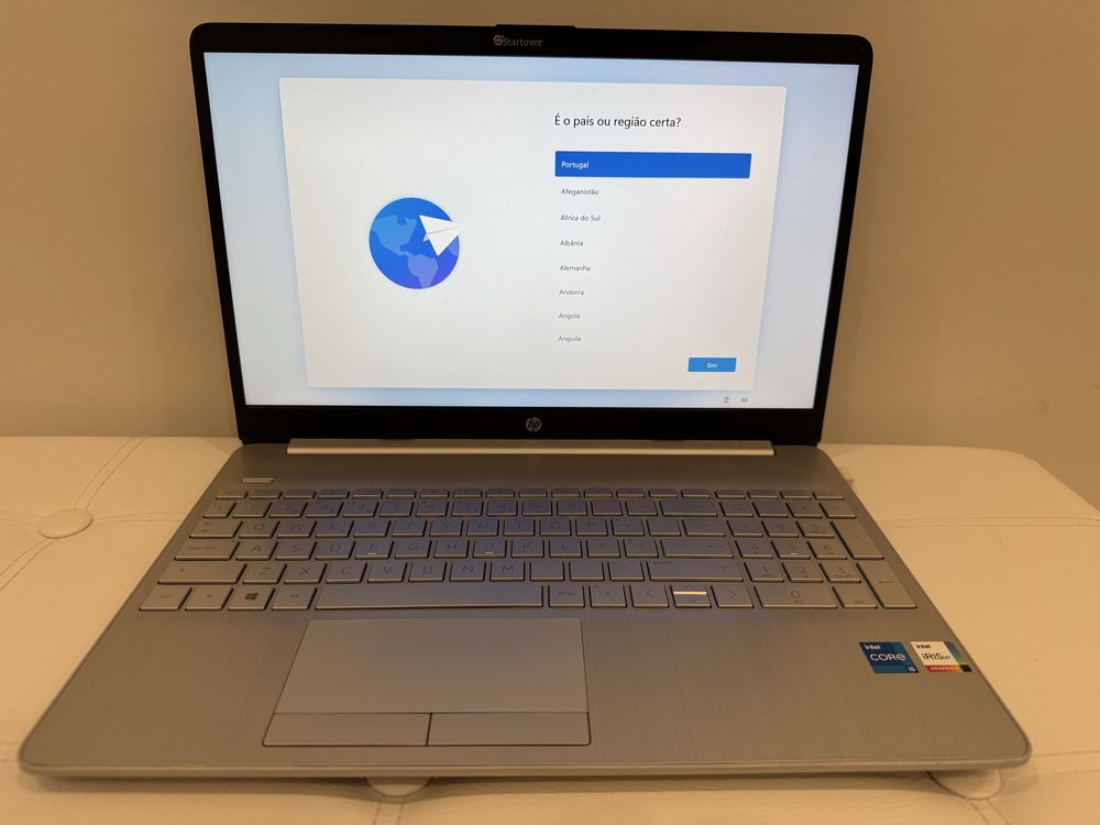 Portátil HP 15-dw3002np | 12Gbs | 512 SSD com Windows 10