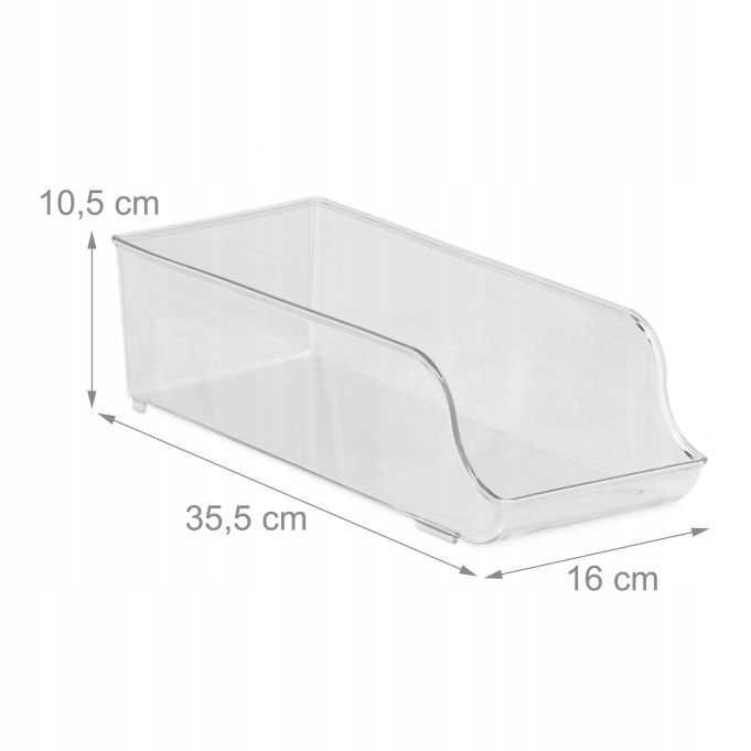 Pojemnik Organizer Do Lodówki Duży 35,5cm