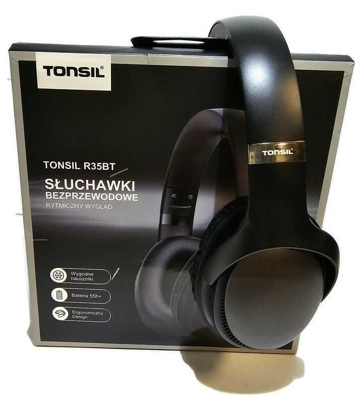 Słuchawki bezprzewodowe nauszne Tonsil R35BT