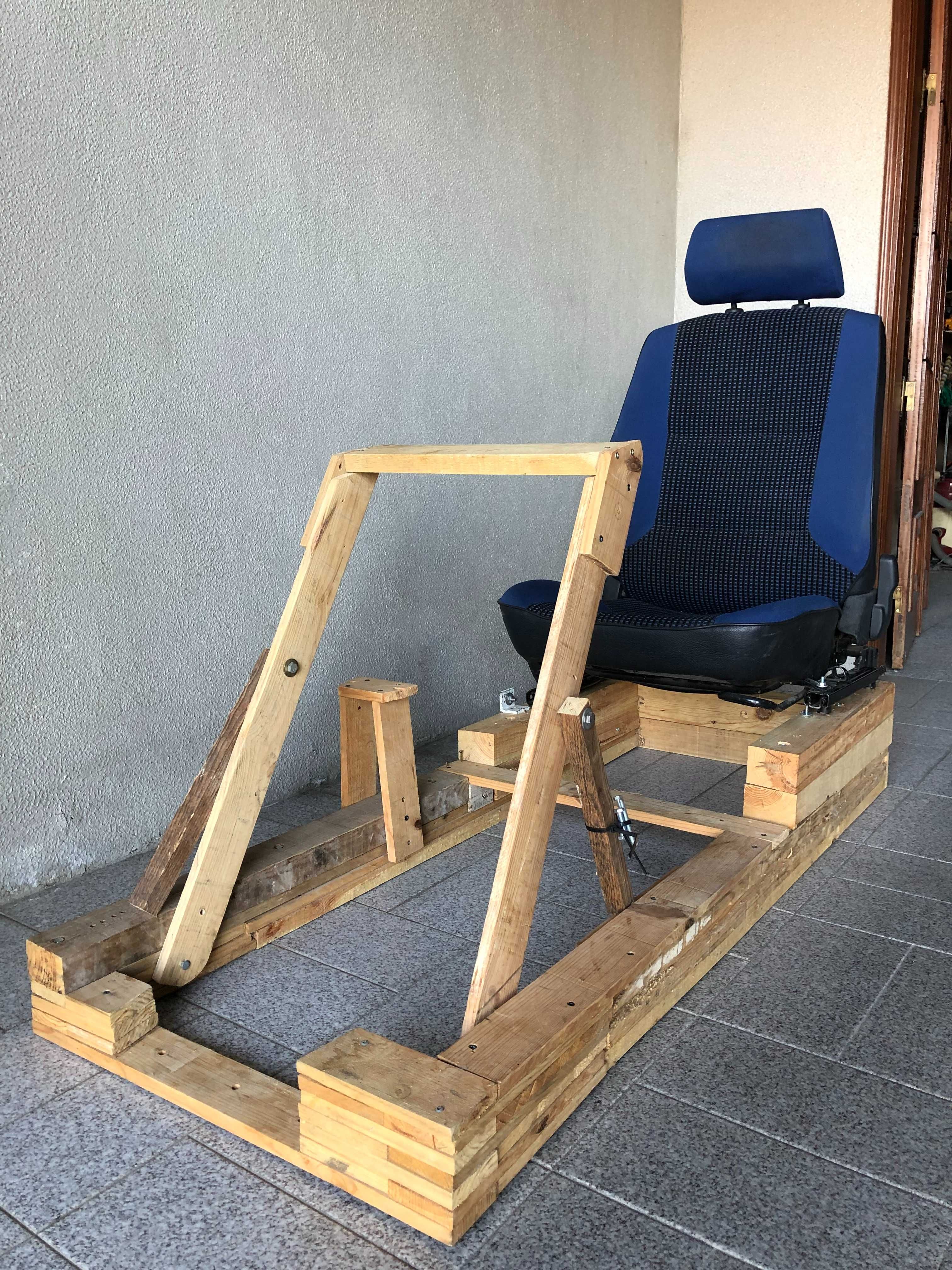 Playseat "homemade" | Compatível com qualquer equipamento