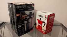 Młynek żarnowy Camry CR4443 + kawiarka Bialetti 270ml