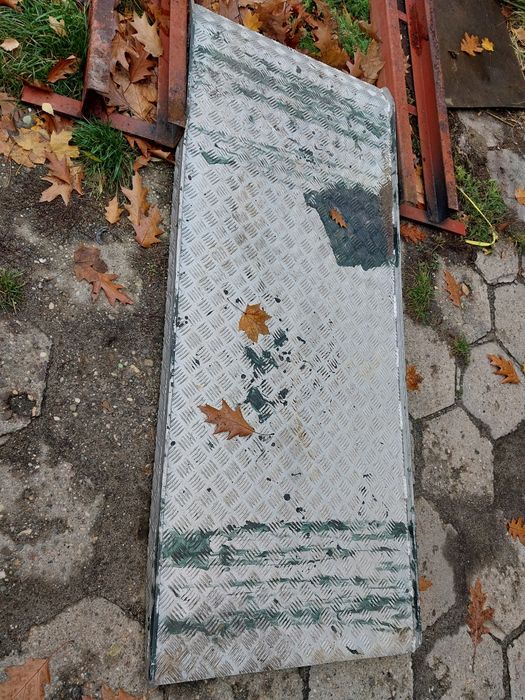 Rampa do załadunku motocykli, rowerów, wózka inwalidzkiego aluminiowa
