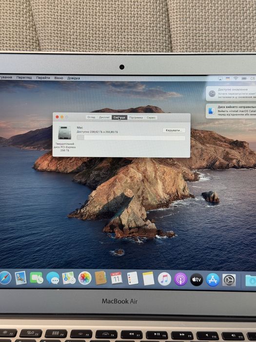 Apple MacBook Air 13" 2013 i5/4gb/256gb Silver