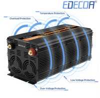 Інвертор EDECOA 12v 2000 w Німеччина 12v 230v Inverter