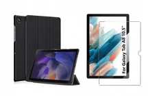 Etui z Klapką + Szkło do Galaxy Tab A8/10.5