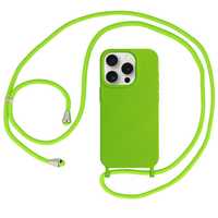 Strap Silicone Case Do Iphone 14 Pro Wzór 1 Zielony