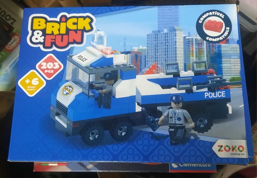 Lego carro de Polícia