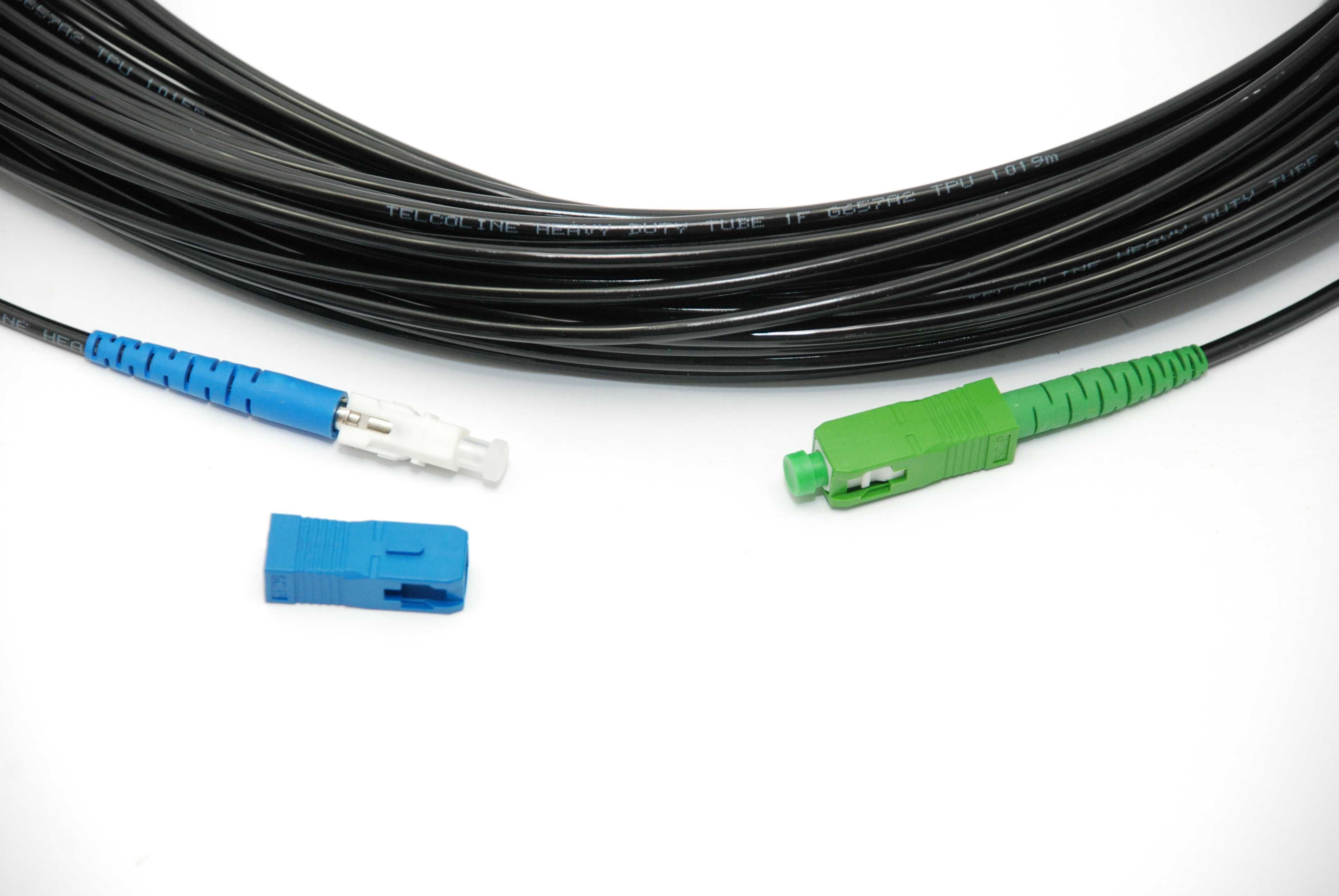 Patchcord światłowodowy 1J, 10-300 m, G.657A2, 3 mm, SC/APC, SC/UPC