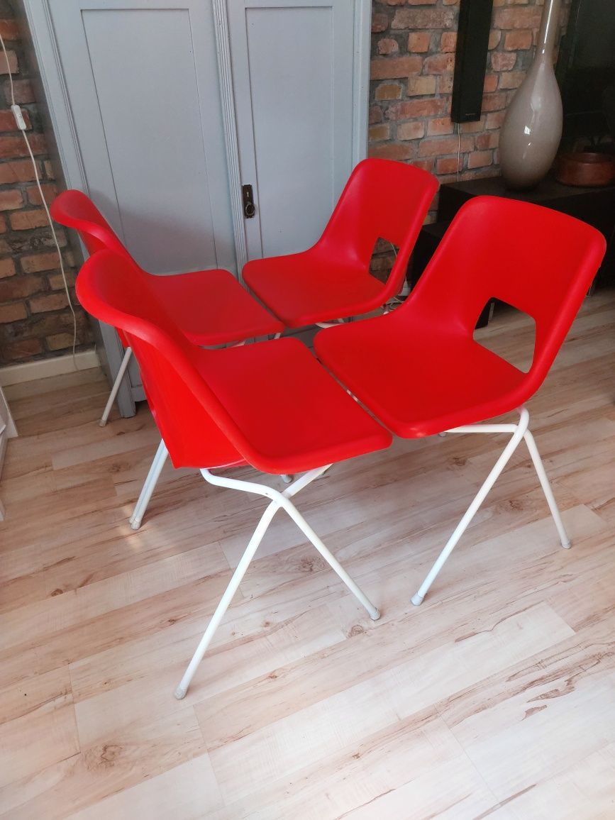 krzesło vintage duński proj. Niels Gammelgaard lata 70/80-te dla IKEA