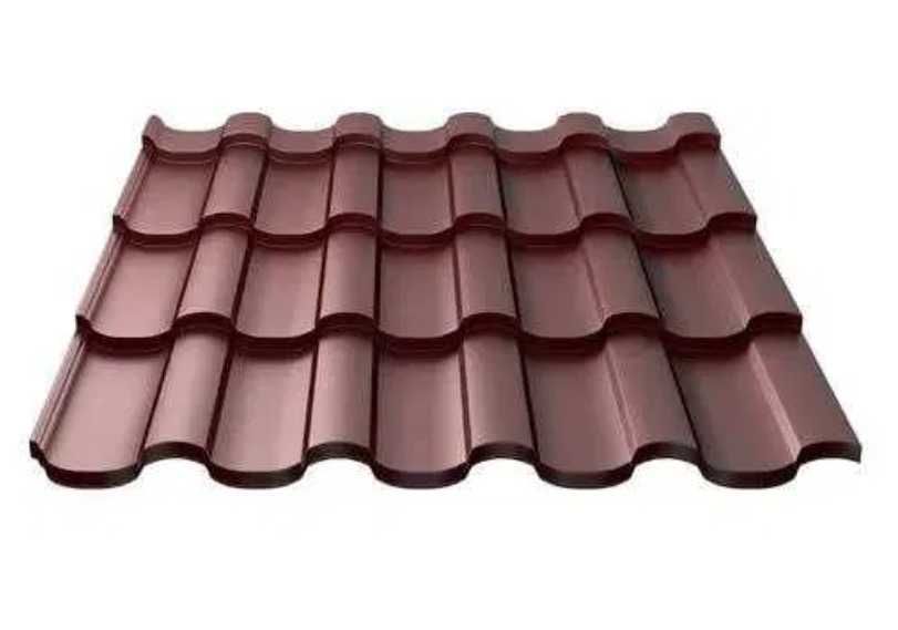 Металочерепиця ZN100/140, фальцева покрівля, профільований лист.