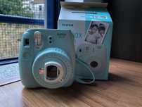 Instax mini 9 em azul - nova com caixa