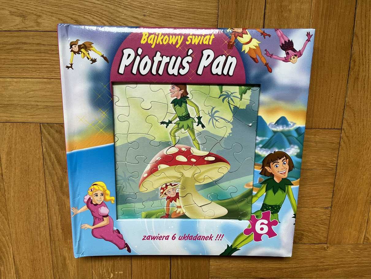 Książka z puzzlami "Piotruś Pan"