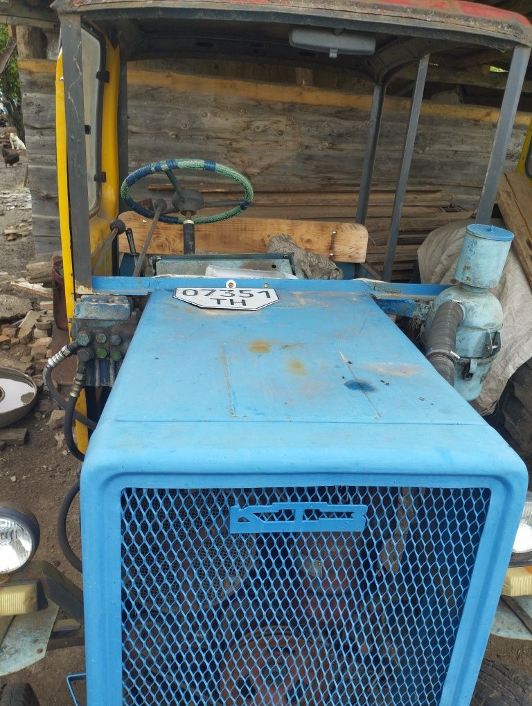 Саморобний трактор колісний