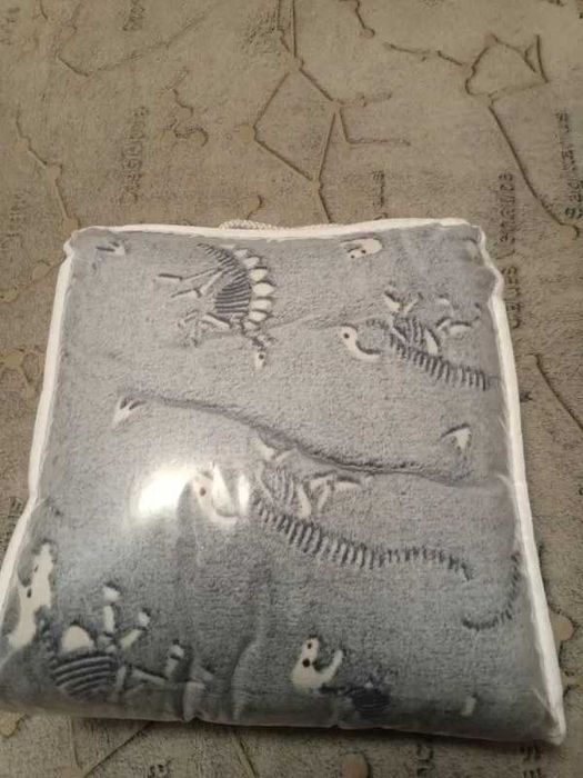 Флисовый плед, Светящийся в темноте плед, Теплое детское одеяло