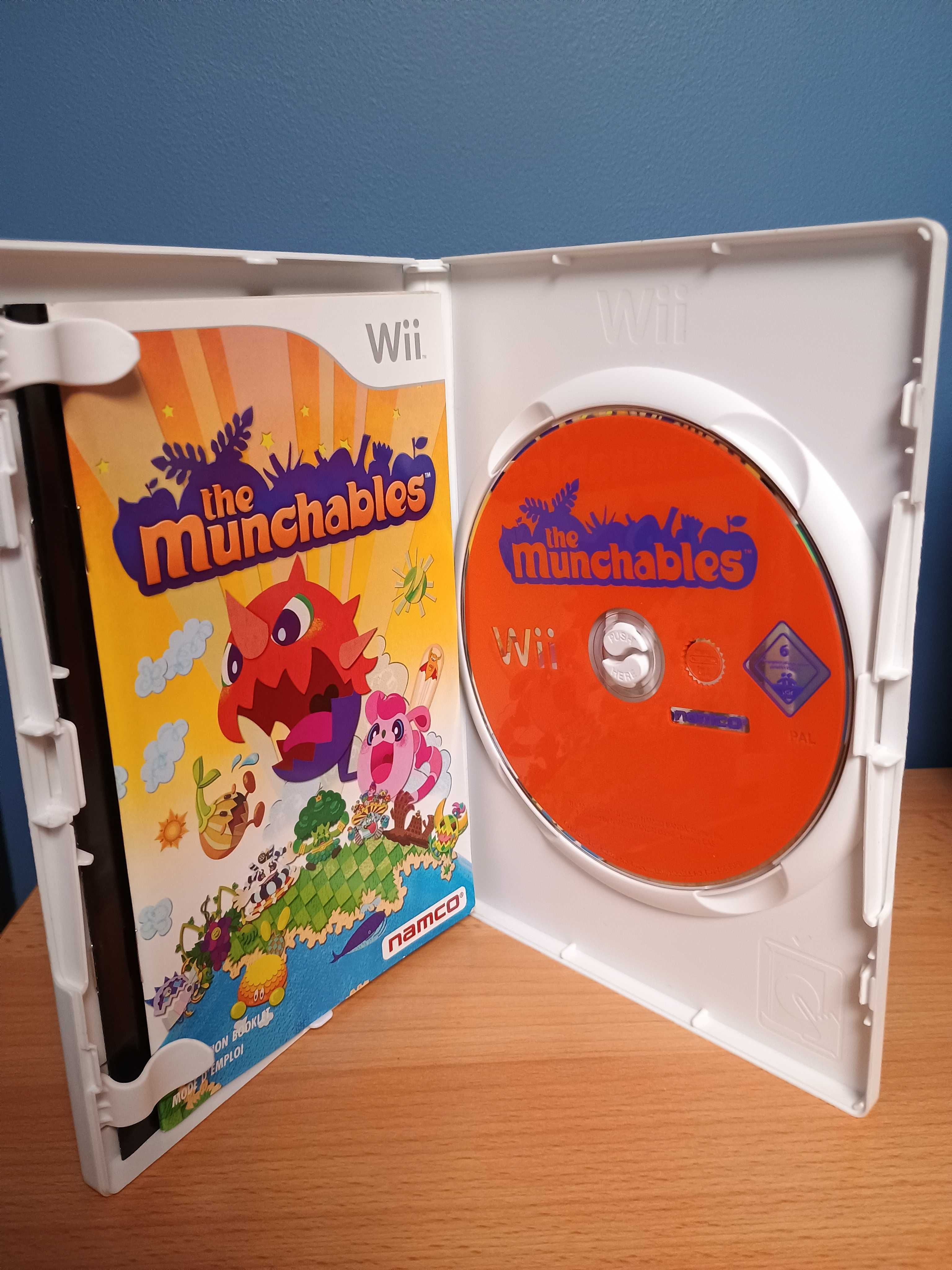 The Munchables Nintendo Wii 3XA komplet