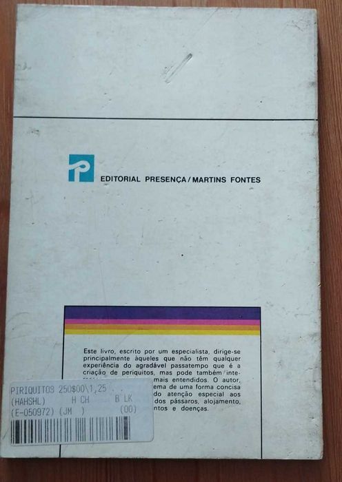 ABC da Criação de Periquitos - Cyril H. Rogers (1978)