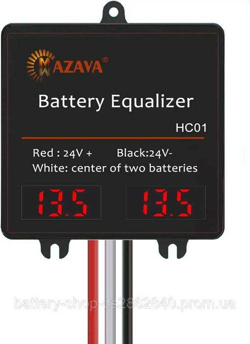 Балансир АКБ Battery Equalizer Mazava HC01/24B HC02/48B з індикацією
