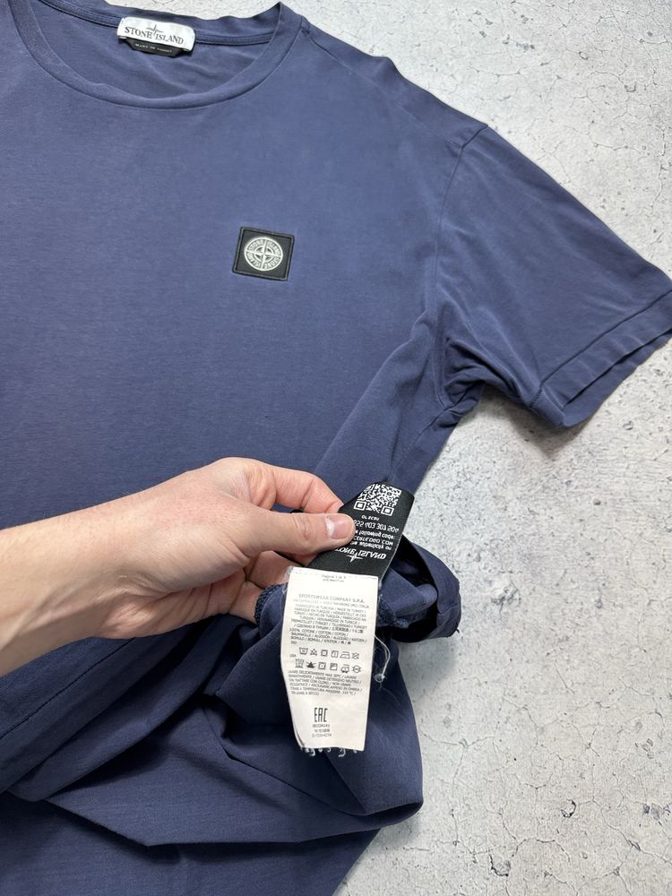 МуФутболка Stone Island Patch Progam rОригинал Размер XL-XXL Luxury