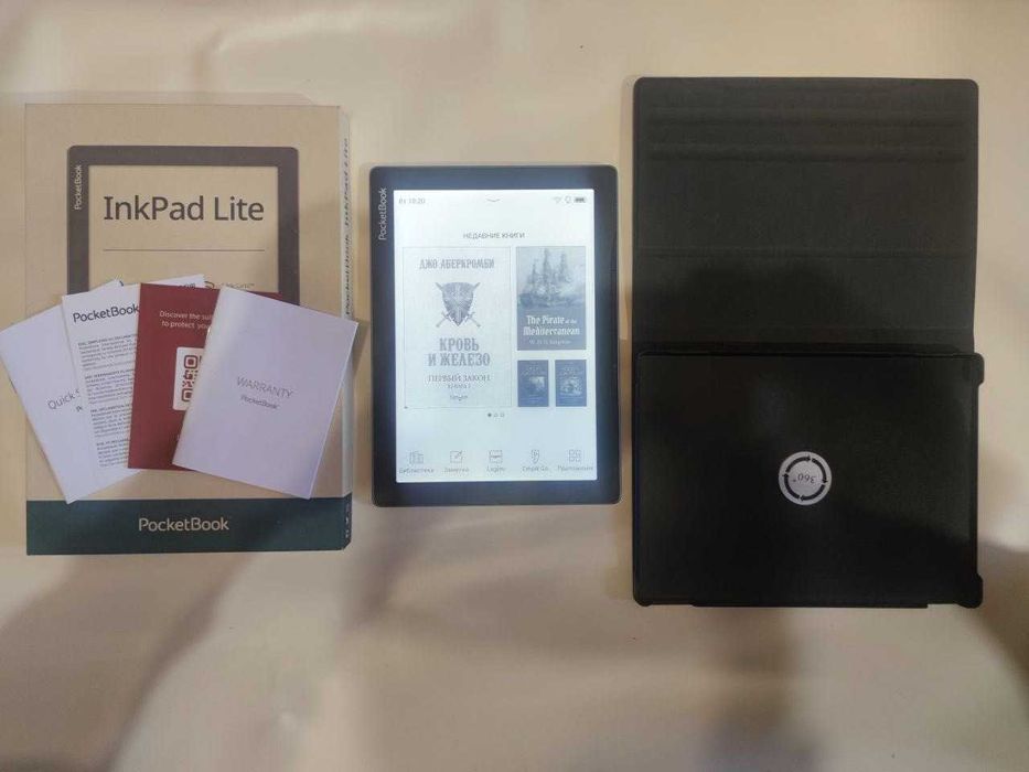 Сенсорна електронна книга з підсвічуванням PocketBook 970 +чохол транс