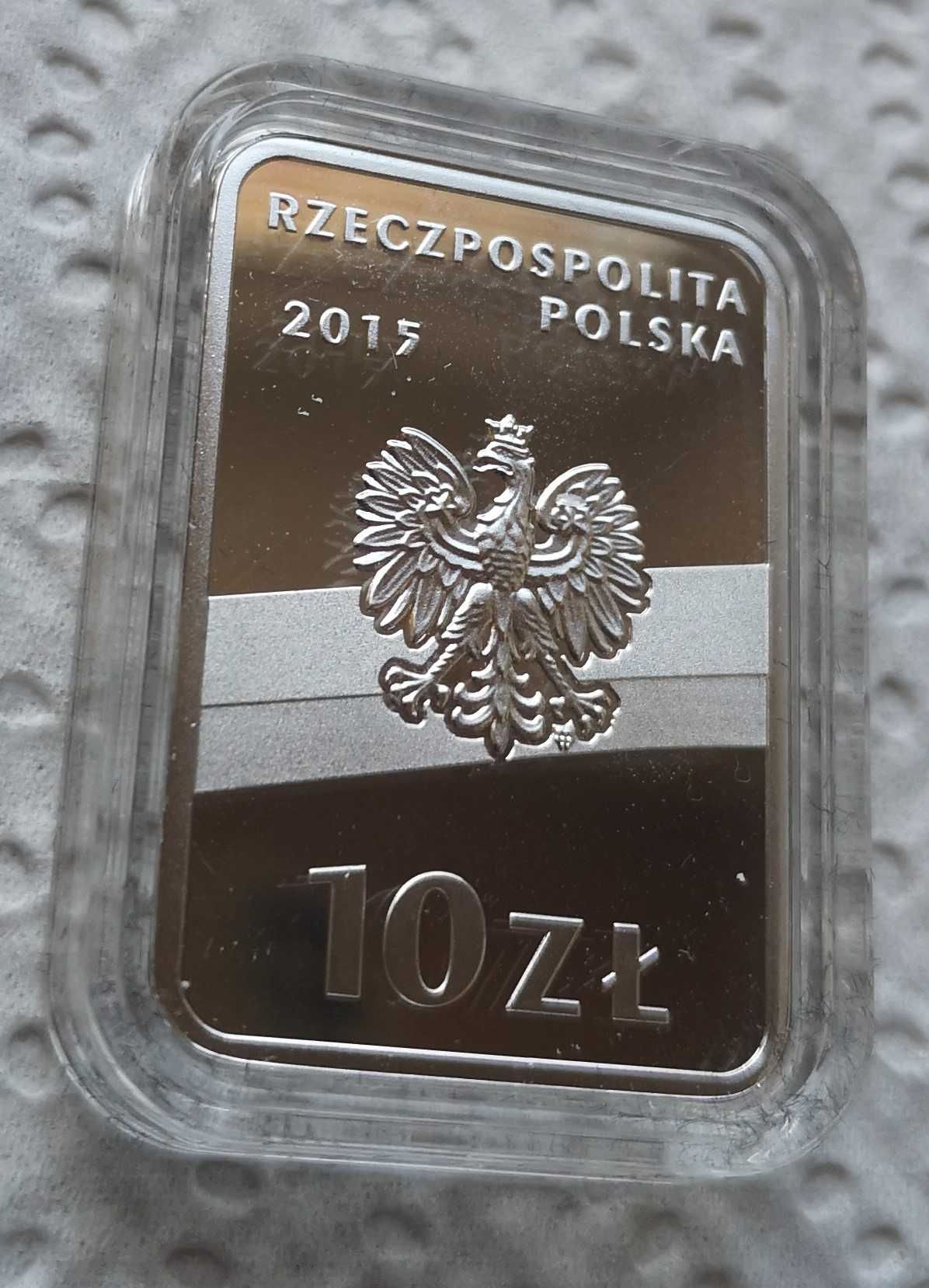 Kolekcjonerskie 10 zł 2015 r. Józef Piłsudski