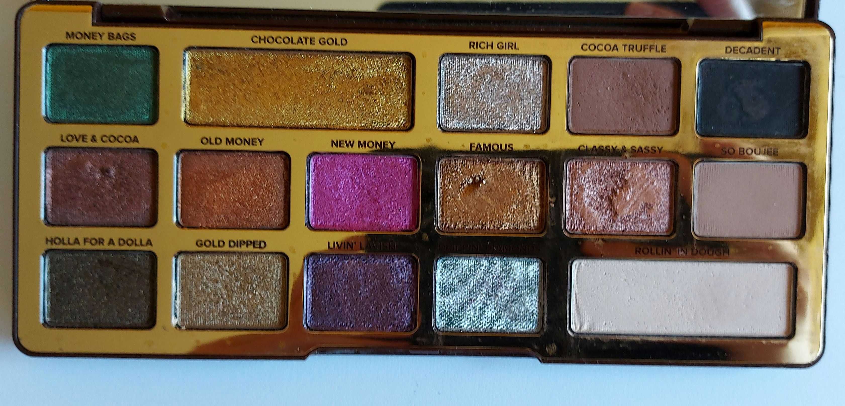 paleta Too Faced Chocolate Gold;