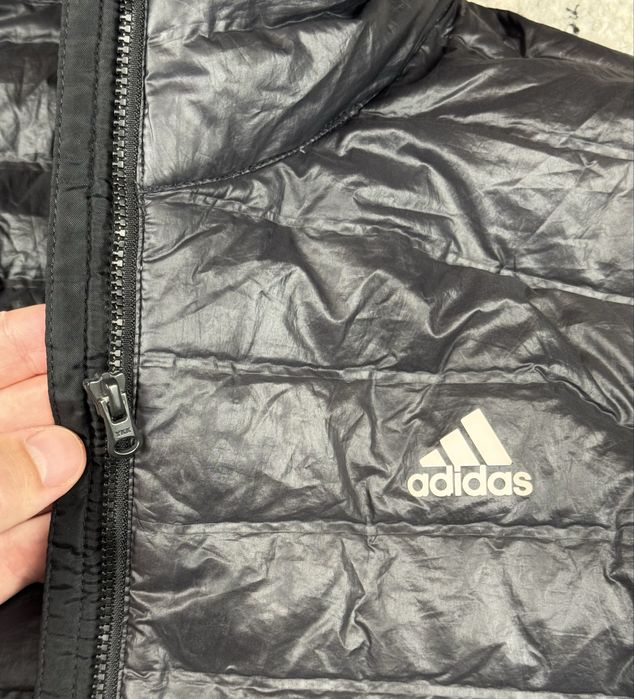 Куртка Микропуховик Adidas вітровка мікропуховик