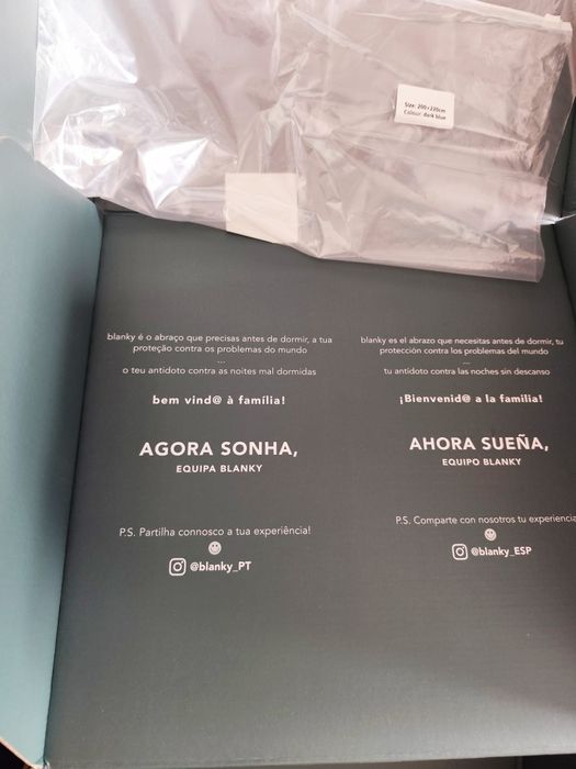 Cobertor blanky.