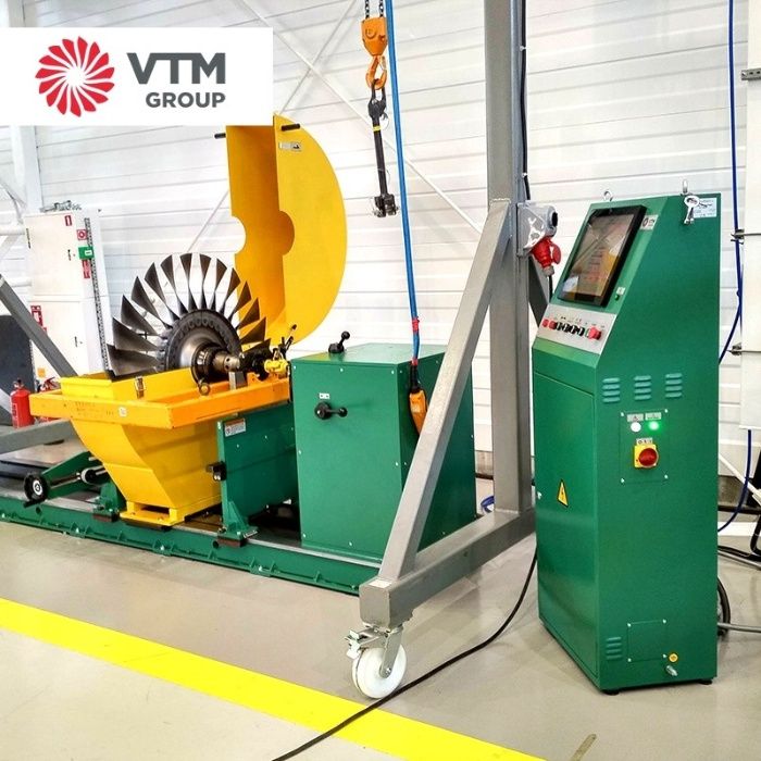 Балансировочный станок для любых роторов от компании VTM GROUP