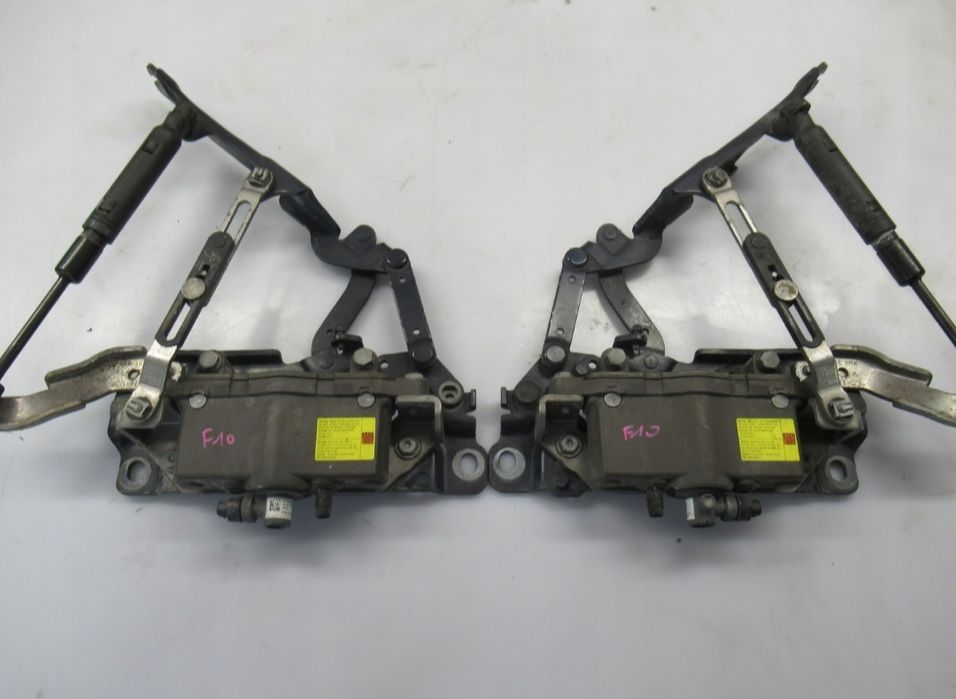 zawias maski lewy prawy bmw f10 f11 airbag naboj