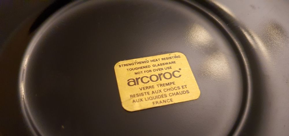 Rzadki komplet vintage Arcoroc France