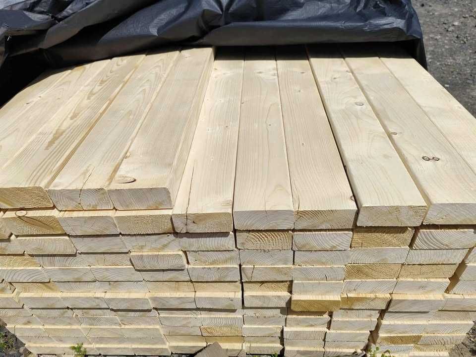 Drewno konstrukcyjne C24, suche, 4-str strugane, certyfikowane