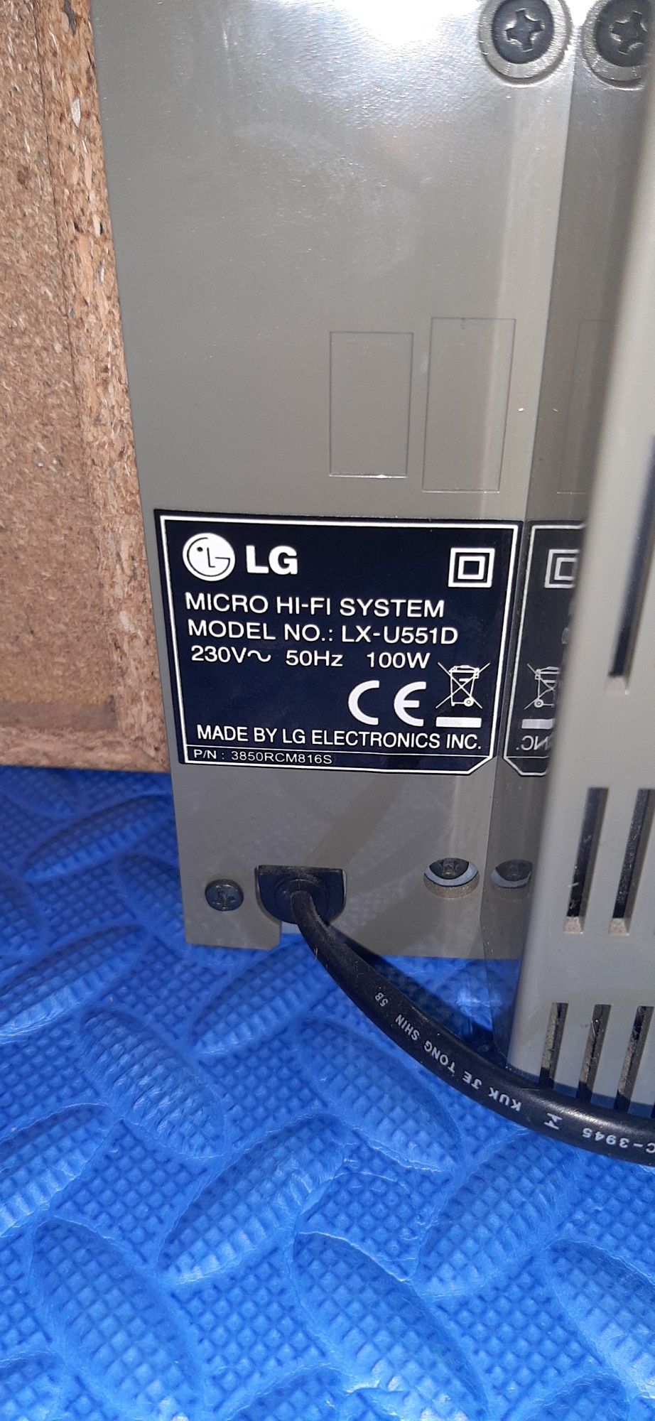 Wieża lg lx-u551d