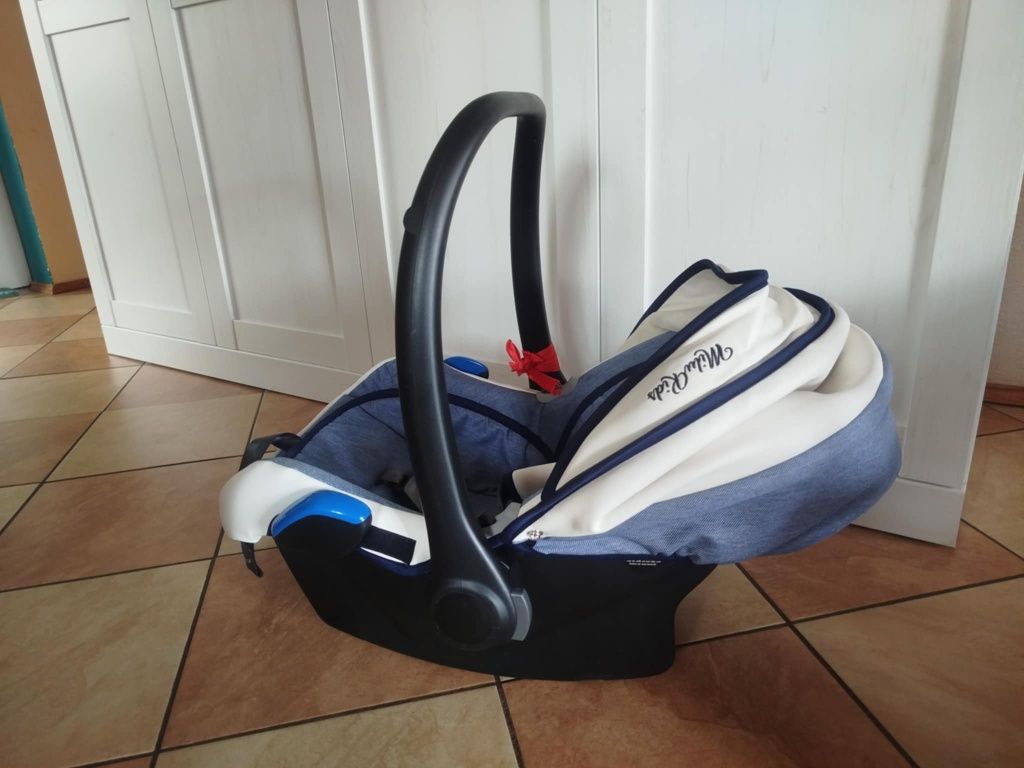 Wózek 3w1 Milu Kids Starlet wersja z Eco skóra