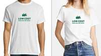 T-shirt Personalizada Unisexo "Lowcost" cor Branca S M L