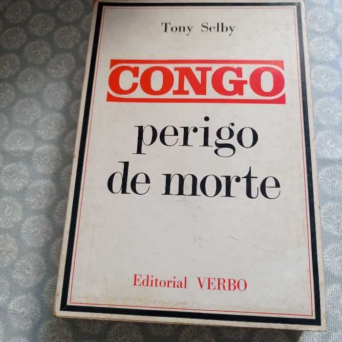 vendo livro Congo perigo de morte