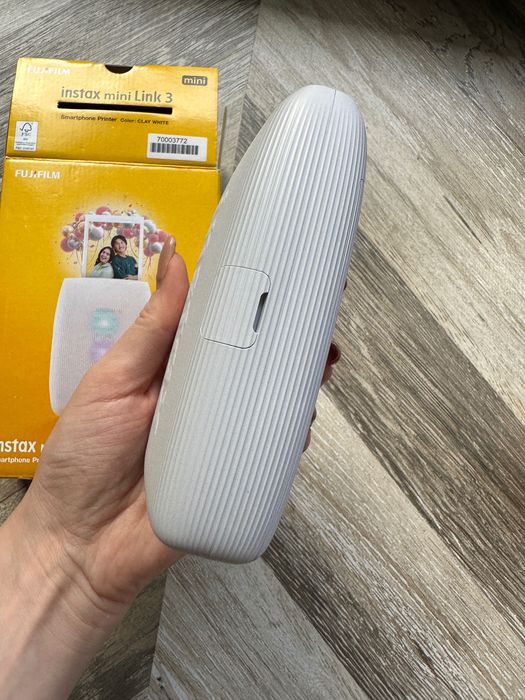 Drukarka zdjęć FUJIFILM Instax Mini Link 3 Biała Clay White bluetooth