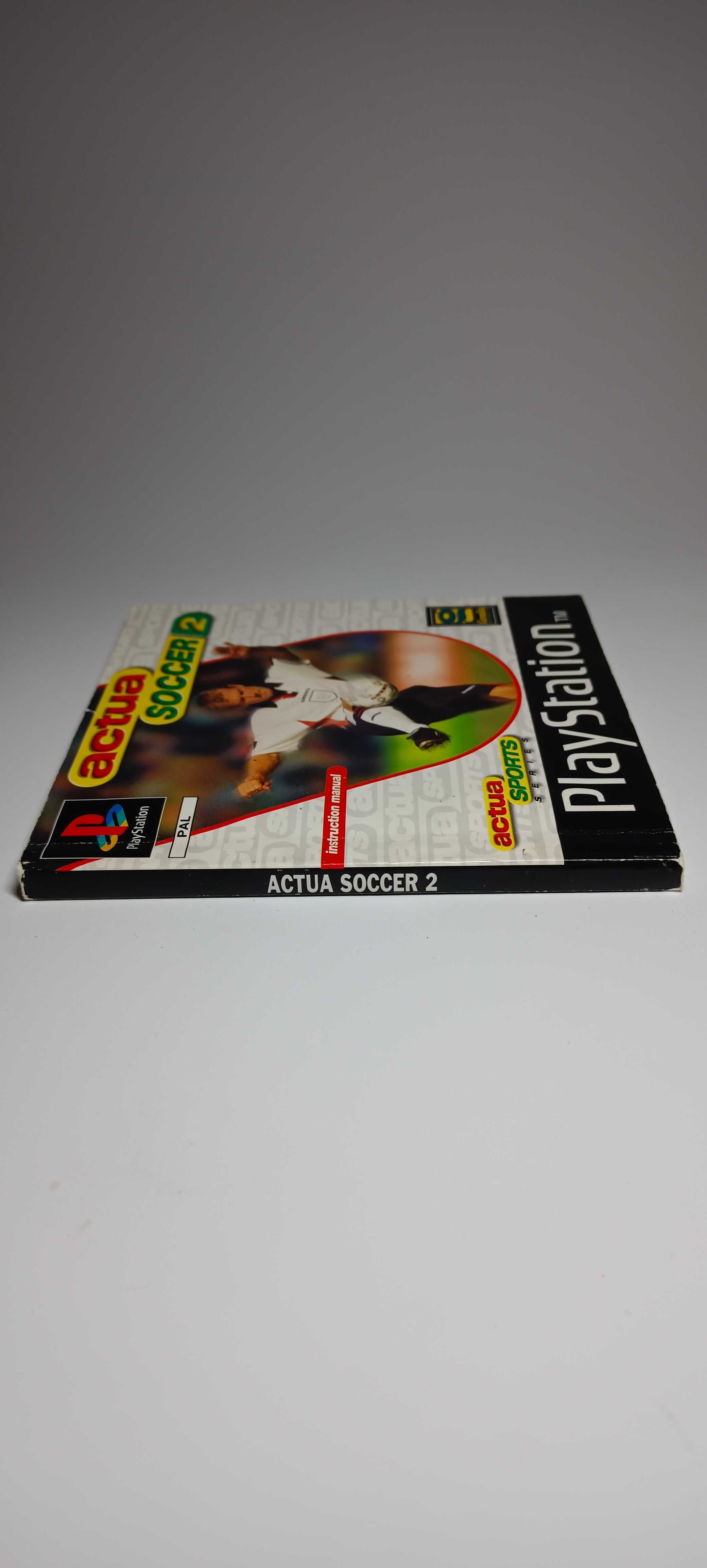 Actua Soccer 2 książeczka instrukcja manual Ps1 Psx Psone Playstation1