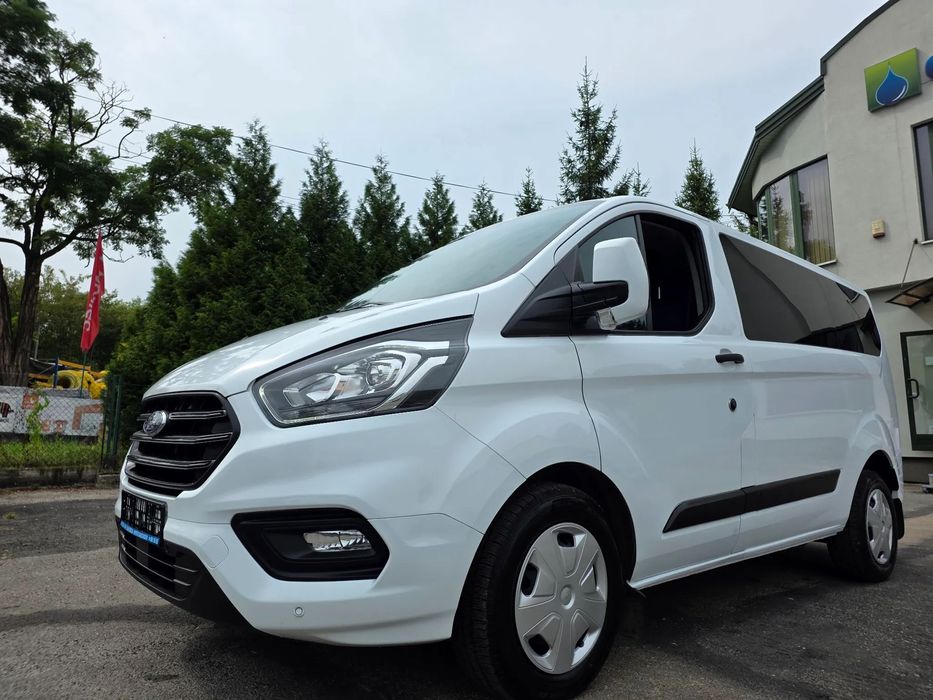 Ford Transit Custom Custom rok 2023 8-osobowy moc130 przebieg72474km klima grzane fotele