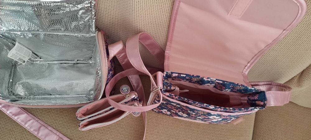 Lancheira Térmica, bolsa e carteira Soy Luna