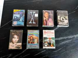 Zestaw 7 kaset: Bregovic, Górniak, X-Files itd.