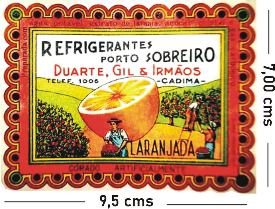 2 Rotulos antigos de Porto Sobreiro