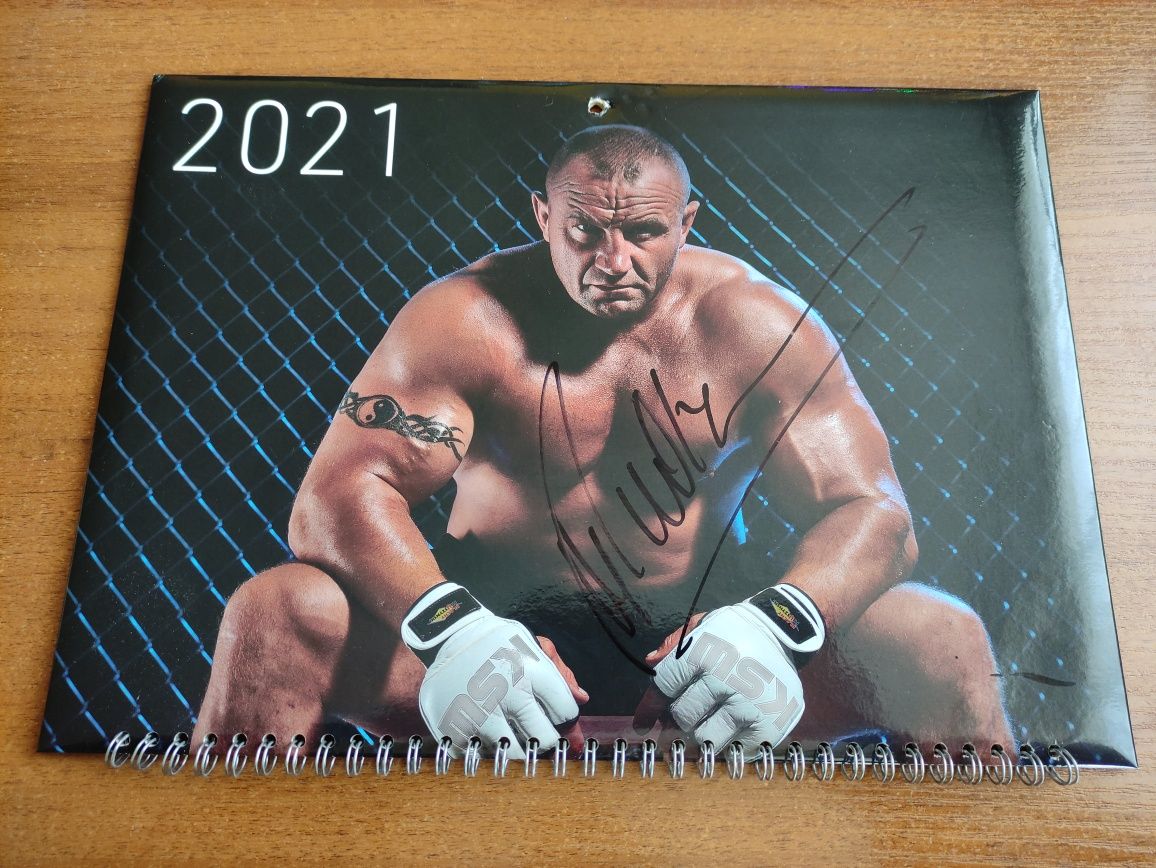 Autograf, podpis - Mariusz Pudzianowski Pudzian Pudzilla MMA KSW Sport