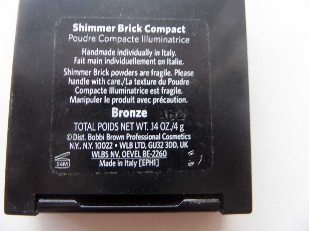 Bobbi Brown rozświetlacz Shimmer Brick Compact Bronze